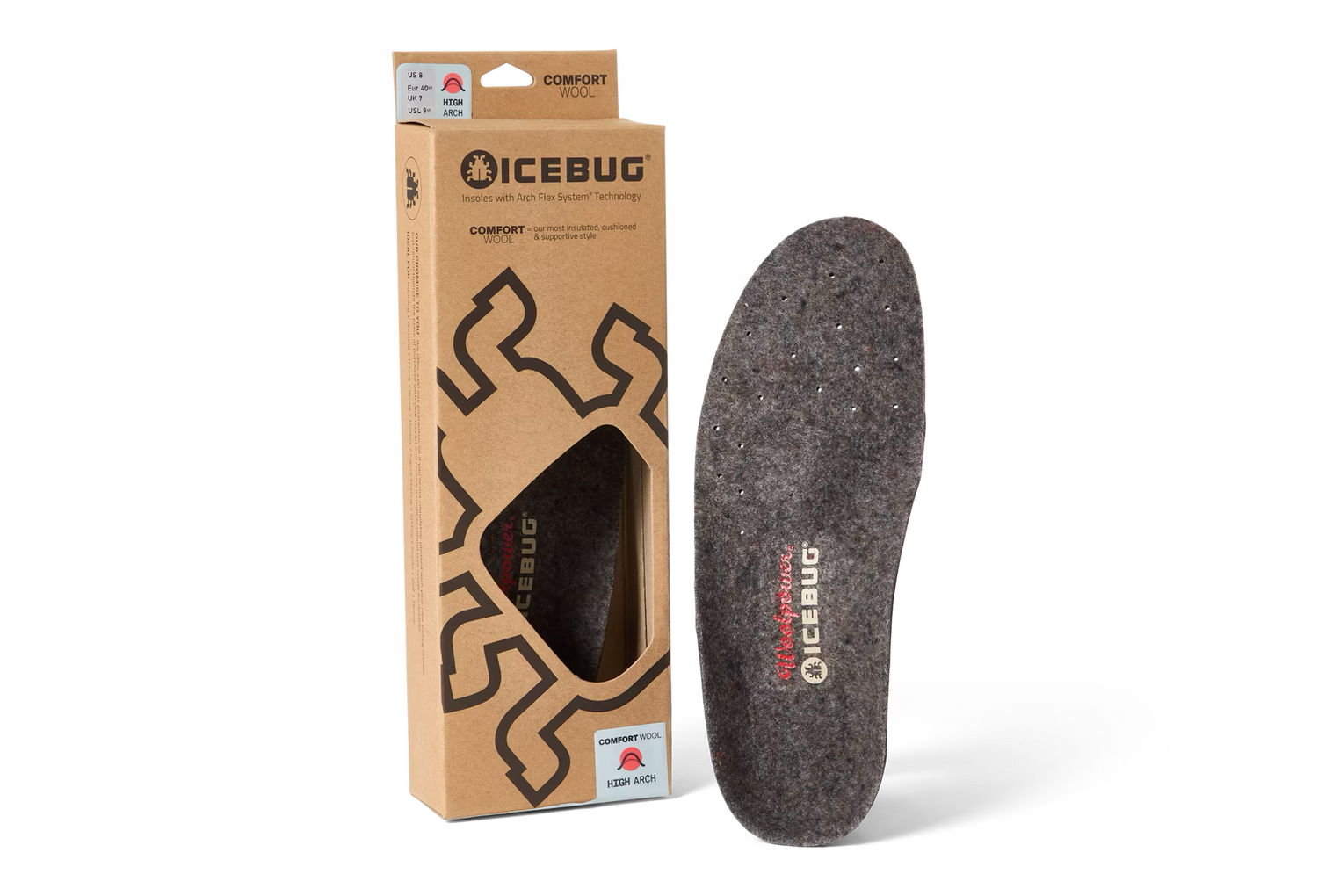 Icebug Insoles Comfort Wool Medium