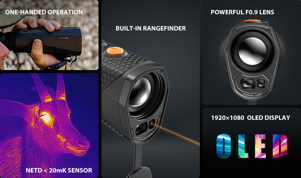 Titan T3 384x288, 35 mm Värmekamera