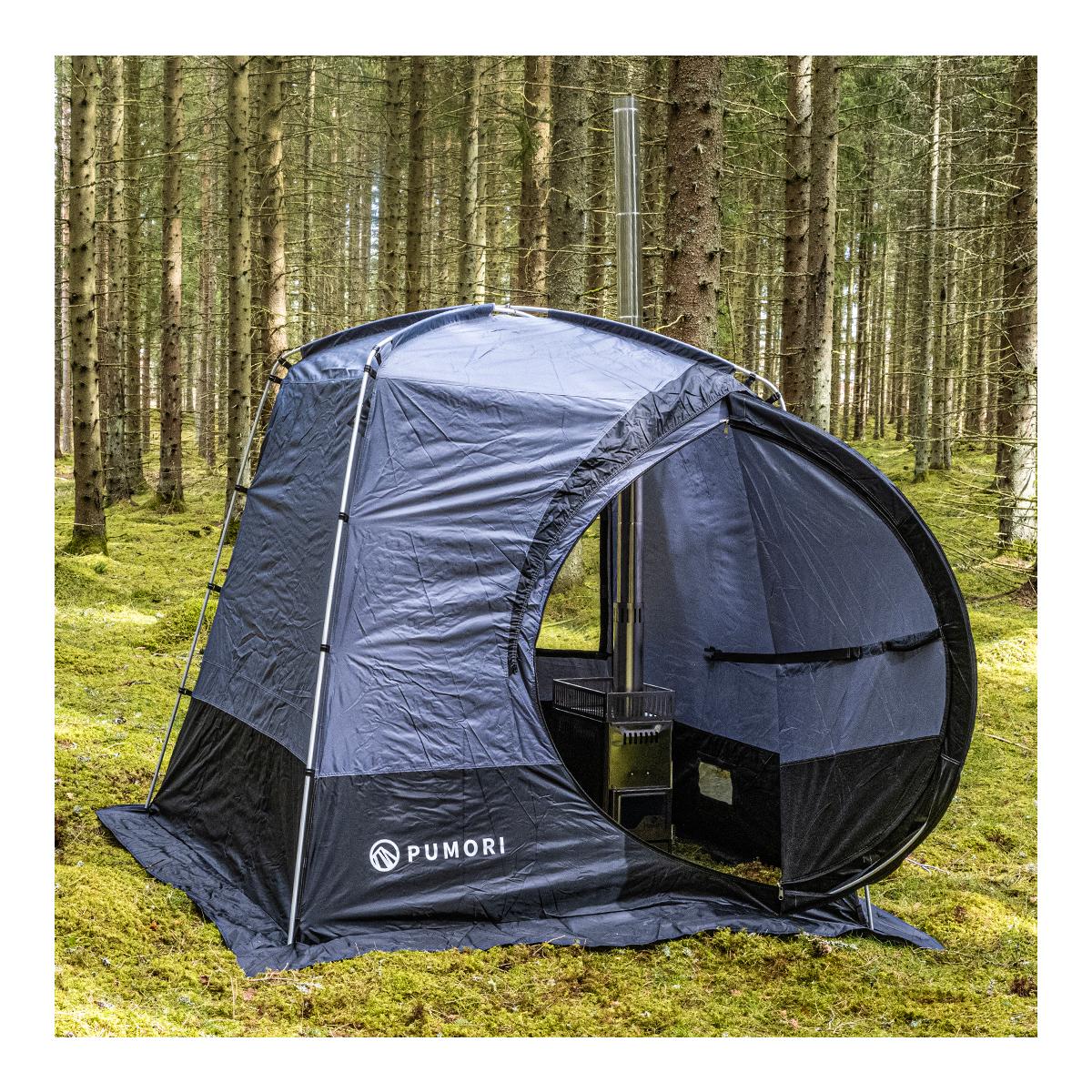 Bastutält 2.0 - endast tält - ett stort fönster