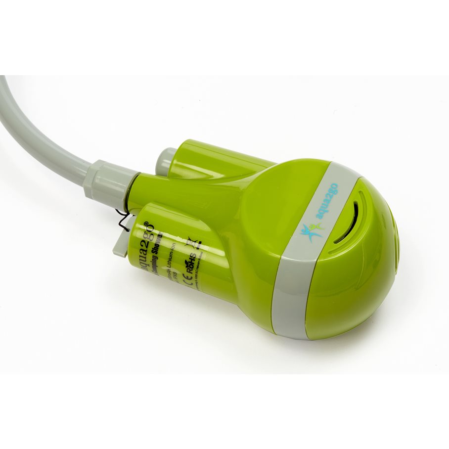 Campingdusch, uppladdningsbar, 3,7 V 2200 mAh GRÖN / EN STL