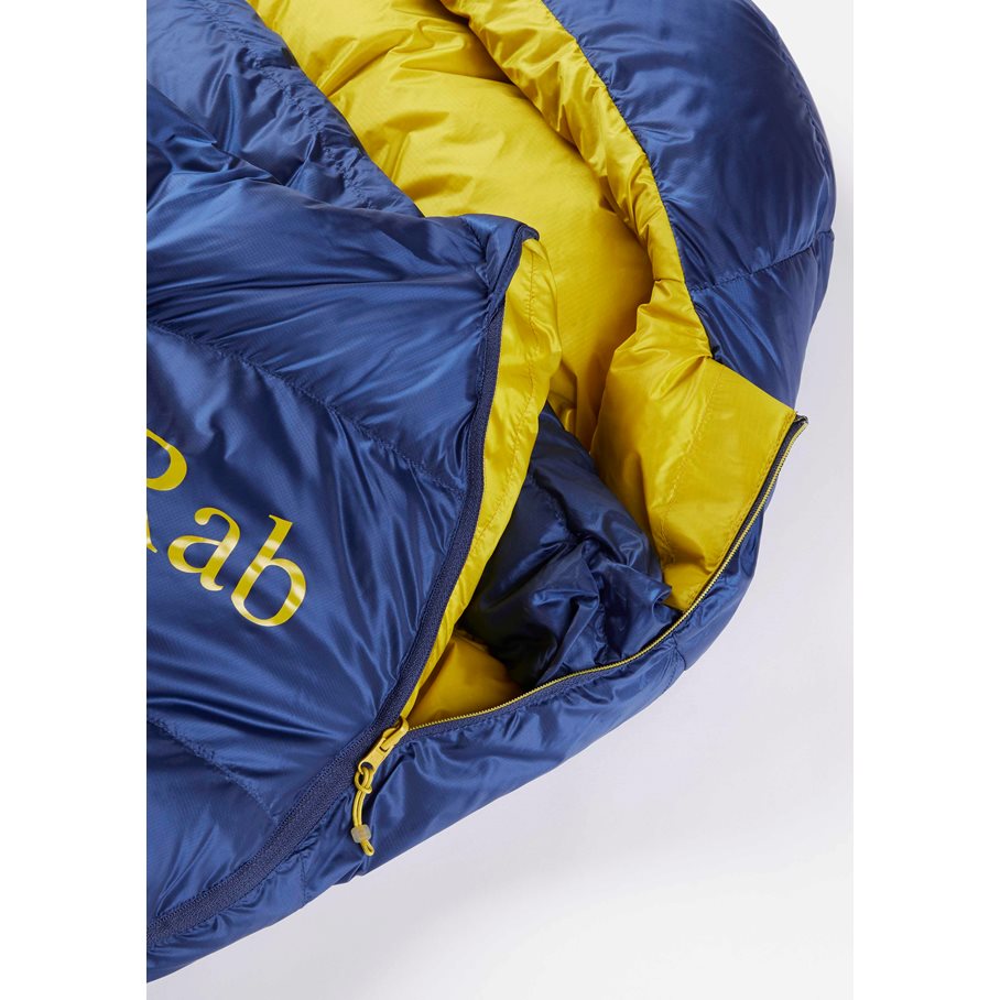 Dunsovsäck Neutrino 400 LONG WIDE LZ (-7) NIGHTFALL BLUE / EN STL