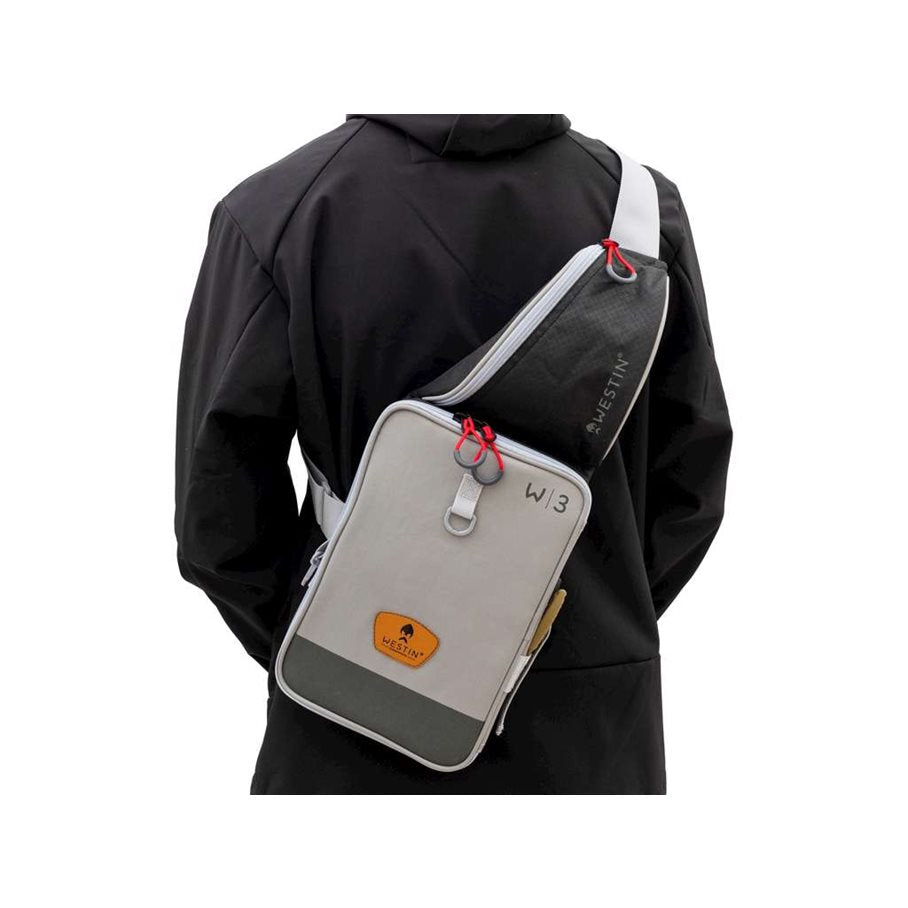 W3 Street Sling Bag 1 Box Medium GREY/BLACK / EN STL