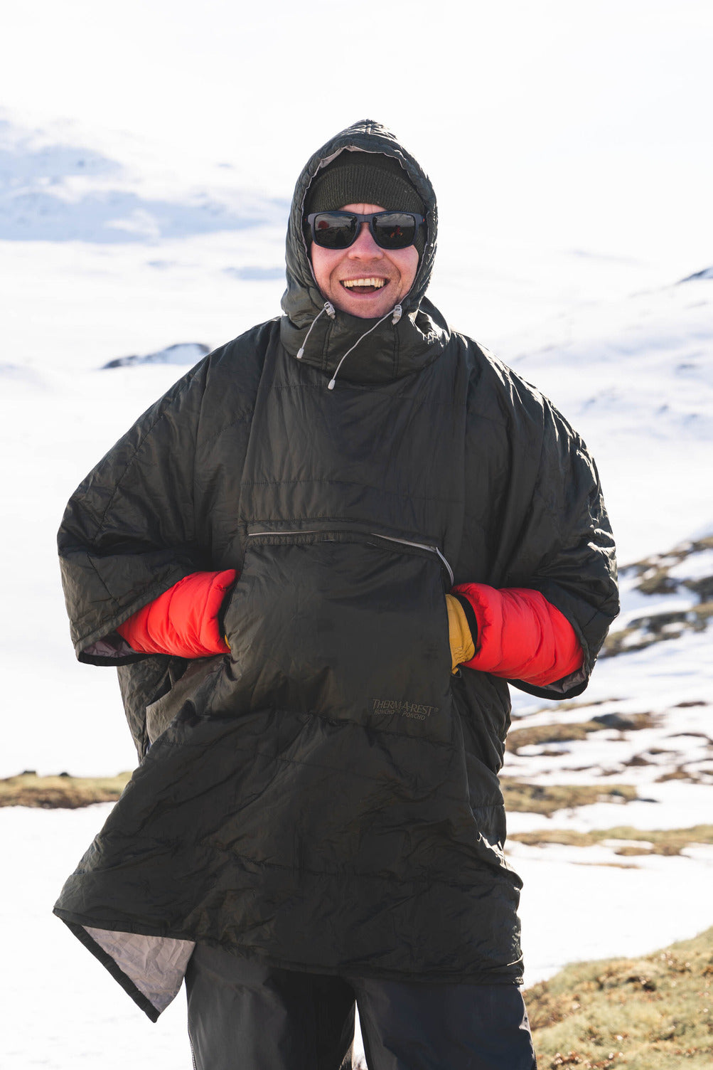 Honcho Poncho Black Forest Print EN STL