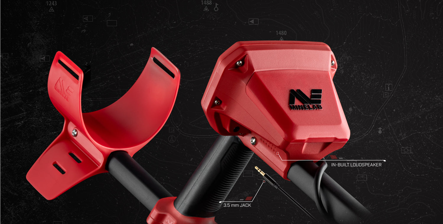 Vanquish 340 - Multi IQ för god metallurskiljning SVART/RÖD / EN STL