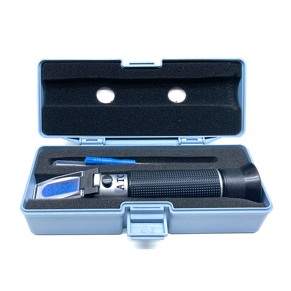 Salthaltsrefraktometer 0 - 10% EN STL