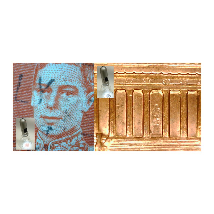 Bordshållare för Dino-Lite-mikroskop utan polarisator EN STL