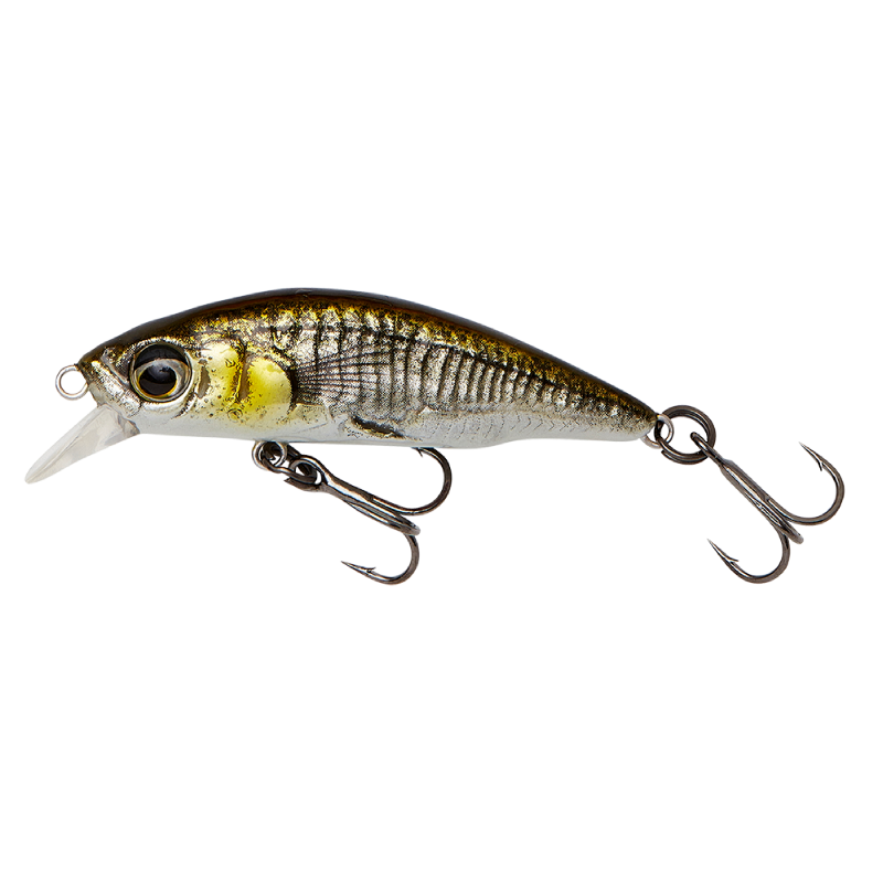 3D Sticklebait Twitch GREEN SILVER AYU / 65 MM / 9,4 GRAM