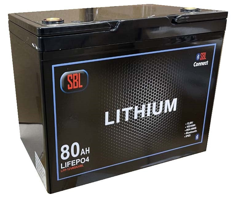 Lithium Batteri 12V 80 Ah Bluetooth 80AH
