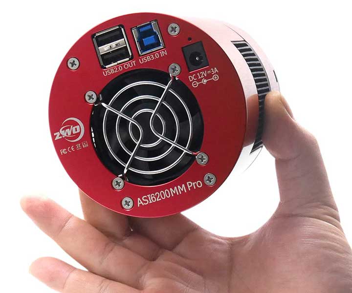 ASI 6200 MM Pro - Kyld monokamera med 62 MP 24x36 mm sensor EN STL