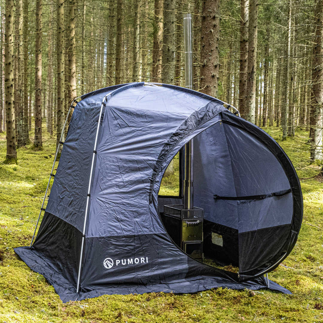 Bastutält - endast tält - ett stort fönster EN STL