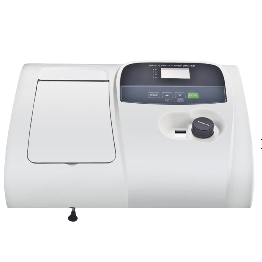 VIS-Spekrofotometer, single beam med manuell våglängdsjustering EN STL