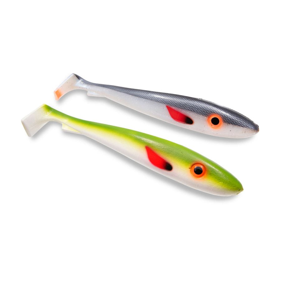 McRubber UV Series JR 17 cm Gummibete UV OLIVE WHITE OCH UV HERRING / EN STL