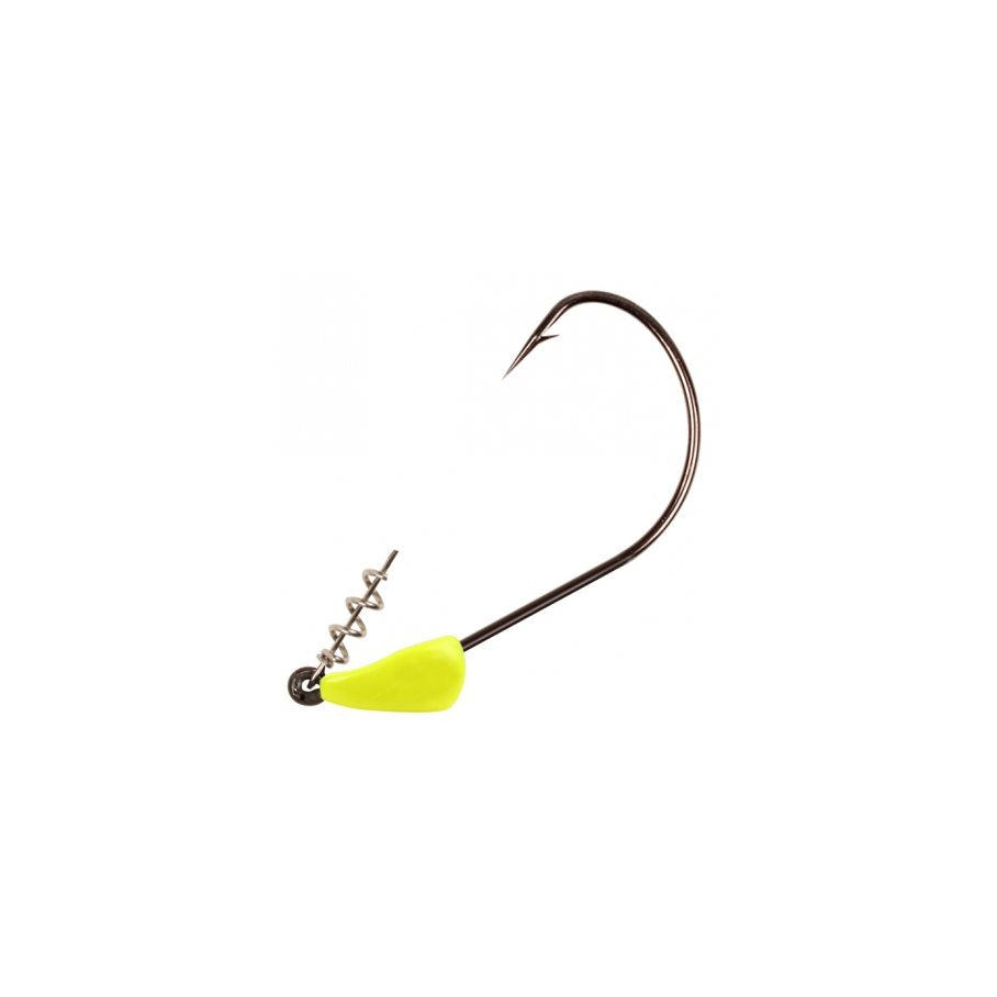 Triple S Jighead YELLOW / VIKT 10 G & STORLEK 1/0