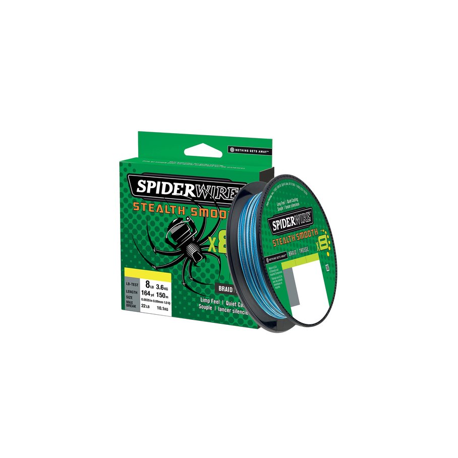 150 m Flätlina Blue Camo BLUE CAMO / 0,09 MM