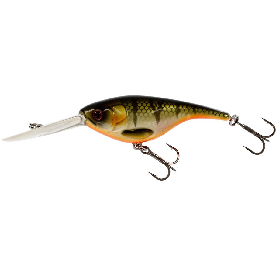 Baby Bite Deeprunner 6,5 cm Wobbler BLING PERCH / EN STL