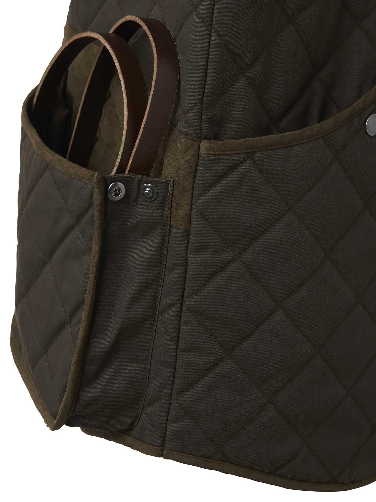 Vintage Shooting Väst Herr BRUN / XS