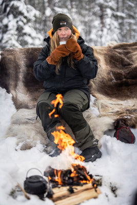 Oden Wool Mitt Kork CORK / 10