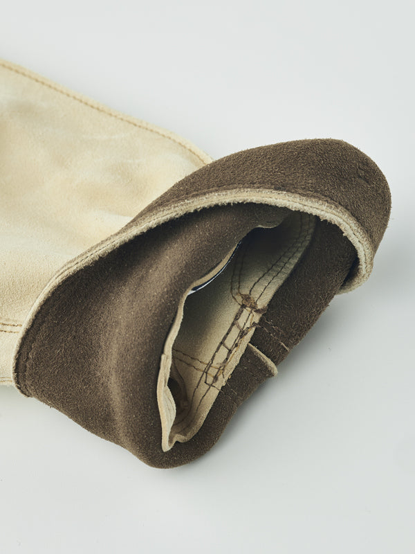 Chamois Ranch Glove - 5 finger NATURAL YELLOW / 10