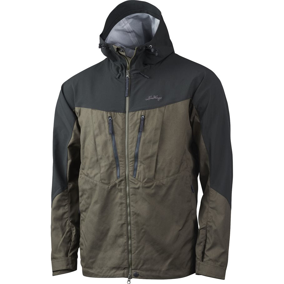 Makke Pro Mens Jacket FOREST GREEN/CHARCOAL / L