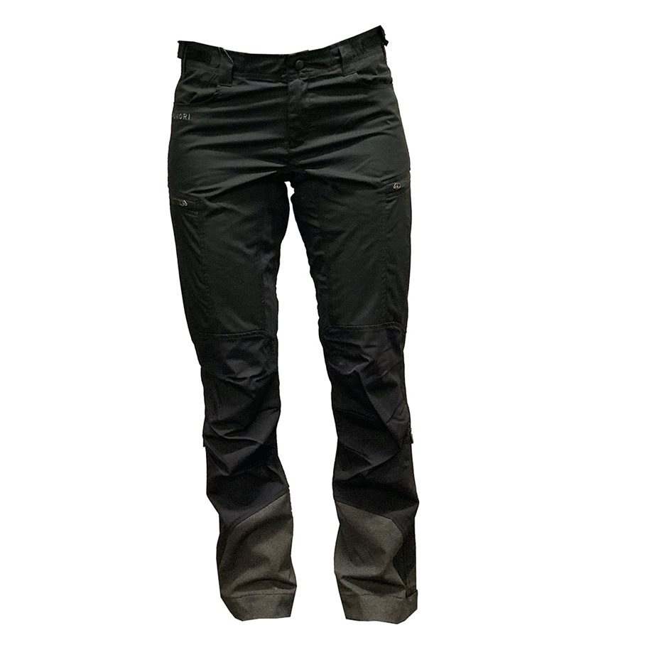 Trekkingbyxa Dam SVART / 34