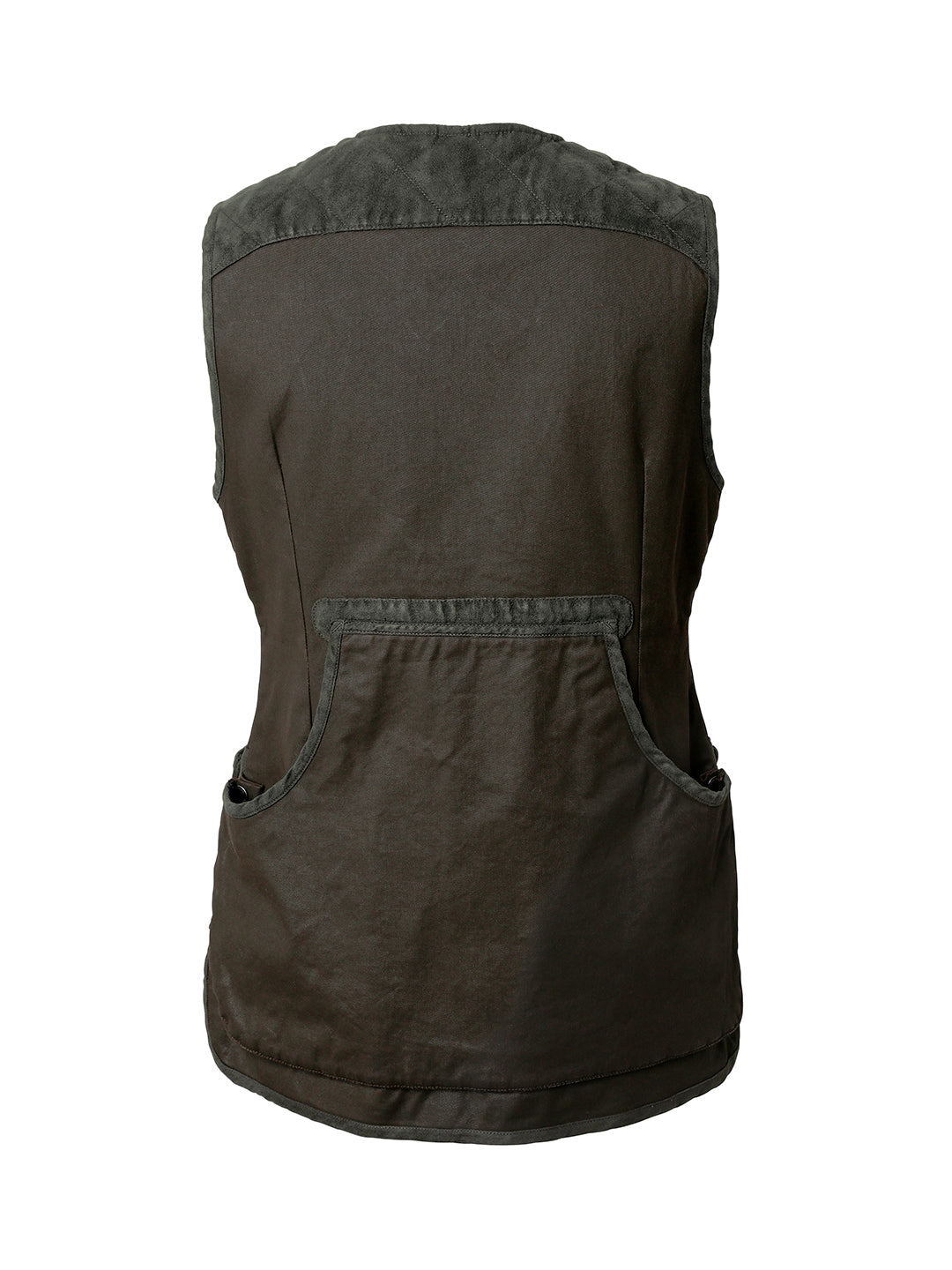 Vintage Dogsport Vest Women LEATHER BROWN / 36W