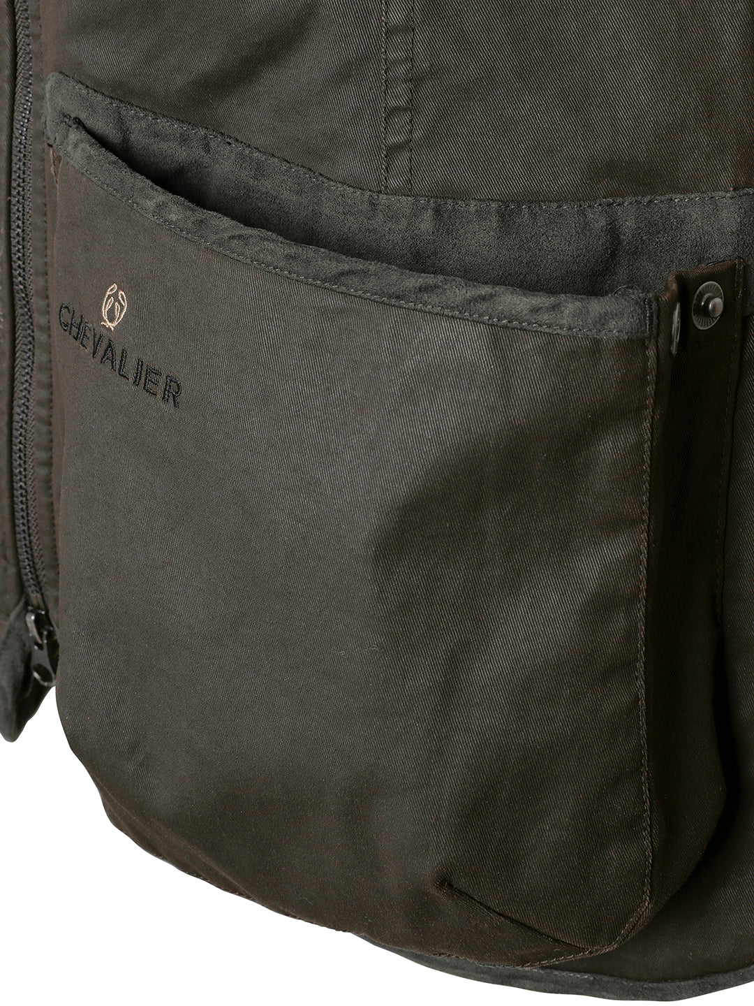 Vintage Dogsport Vest Women LEATHER BROWN / 36W