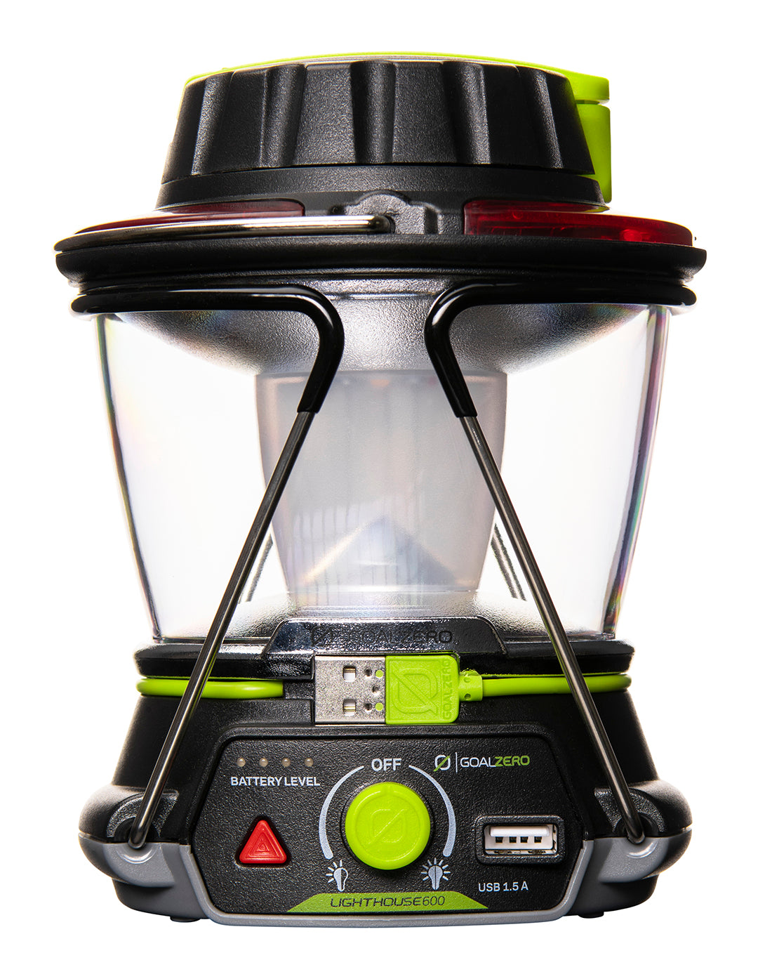 Lighthouse LED lykta 600 lumen SVART / EN STL