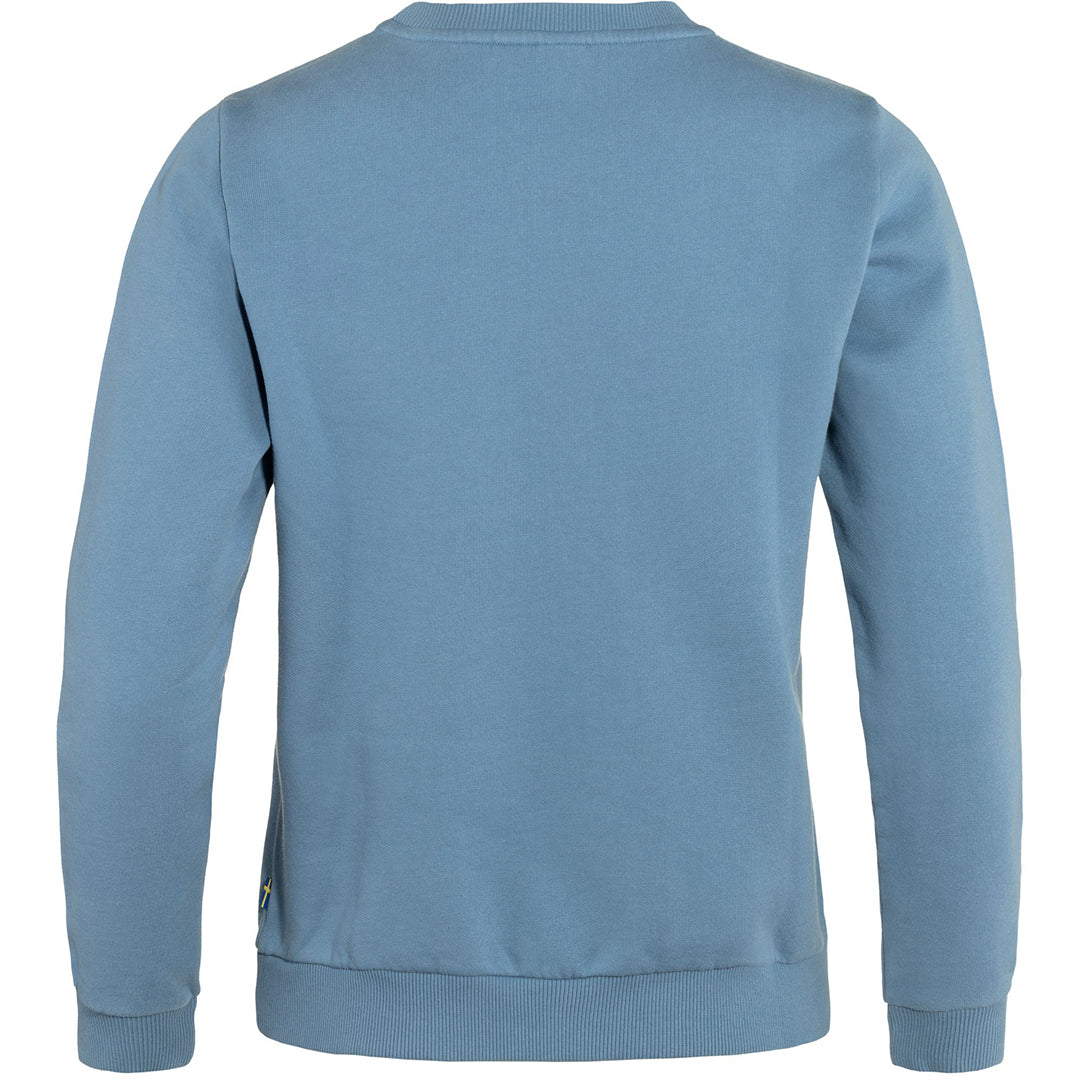 Logo Womens Sweater DAWN BLUE-TERRACOTTA BROWN / L