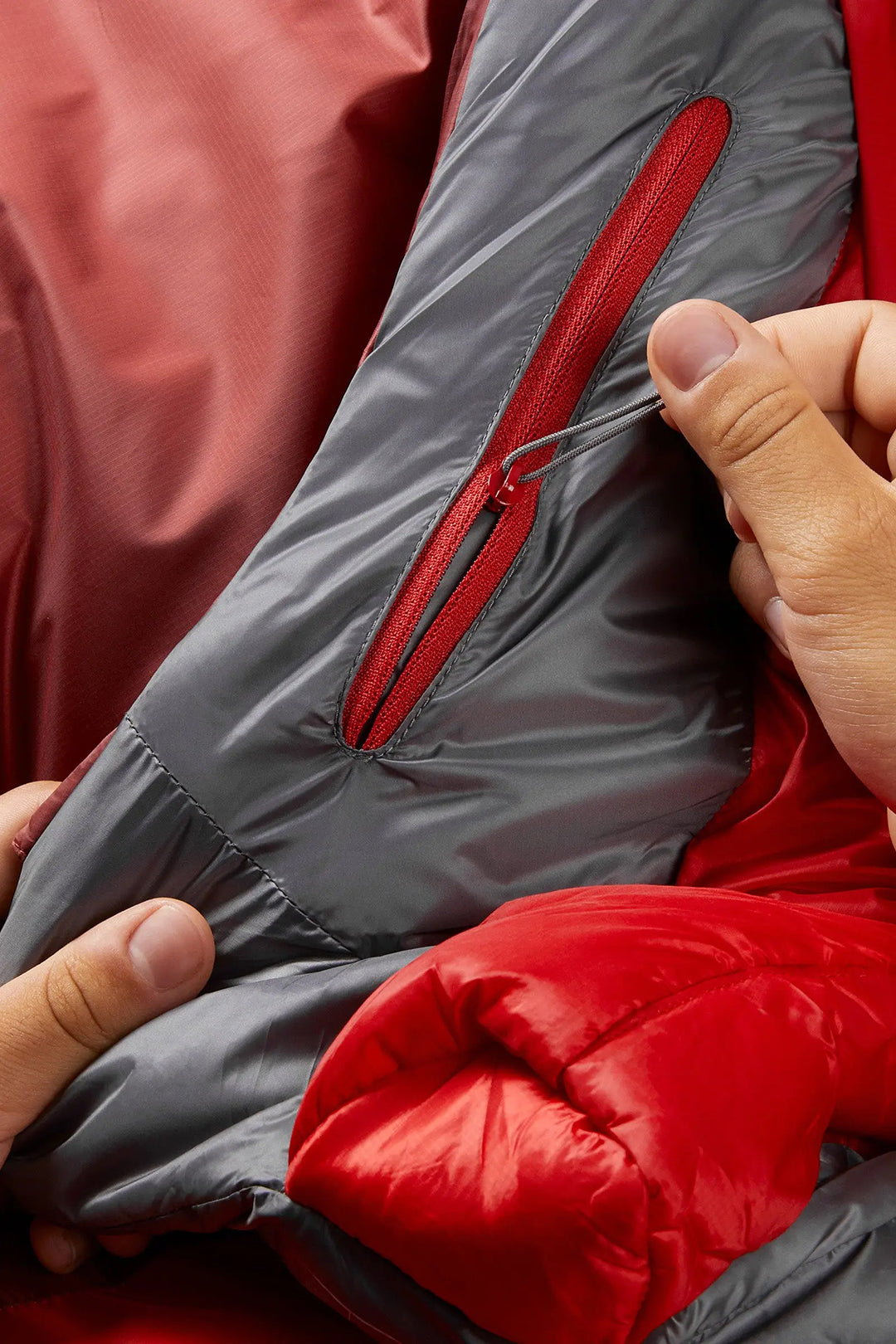 Syntetsovsäck Solar Eco 3 LZ (-6) OXBLOOD RED / LONG LZ