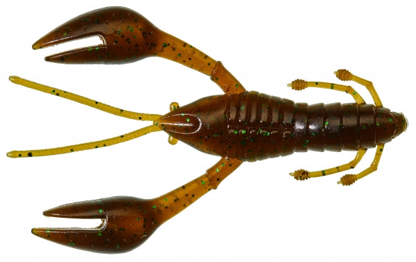 Hourra Craw PUMPKIN GREEN FLECK / LÄNGD 100 MM & VIKT 9,4 G