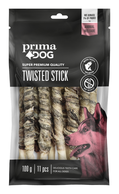 Tuggpinne- Kyckling, Lax, Anka eller Viltkött 100gr-400gr SORT KYCKLING & LÄNGD 13 CM & ANTAL 11 ST & MÄNGD