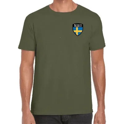 Shield S/S Tee Sweden MILITARY GREEN / M
