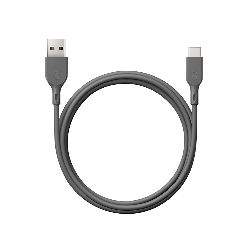 USB-Kabel USB-C till USB-A, 1 meter GRÅ / 1 M