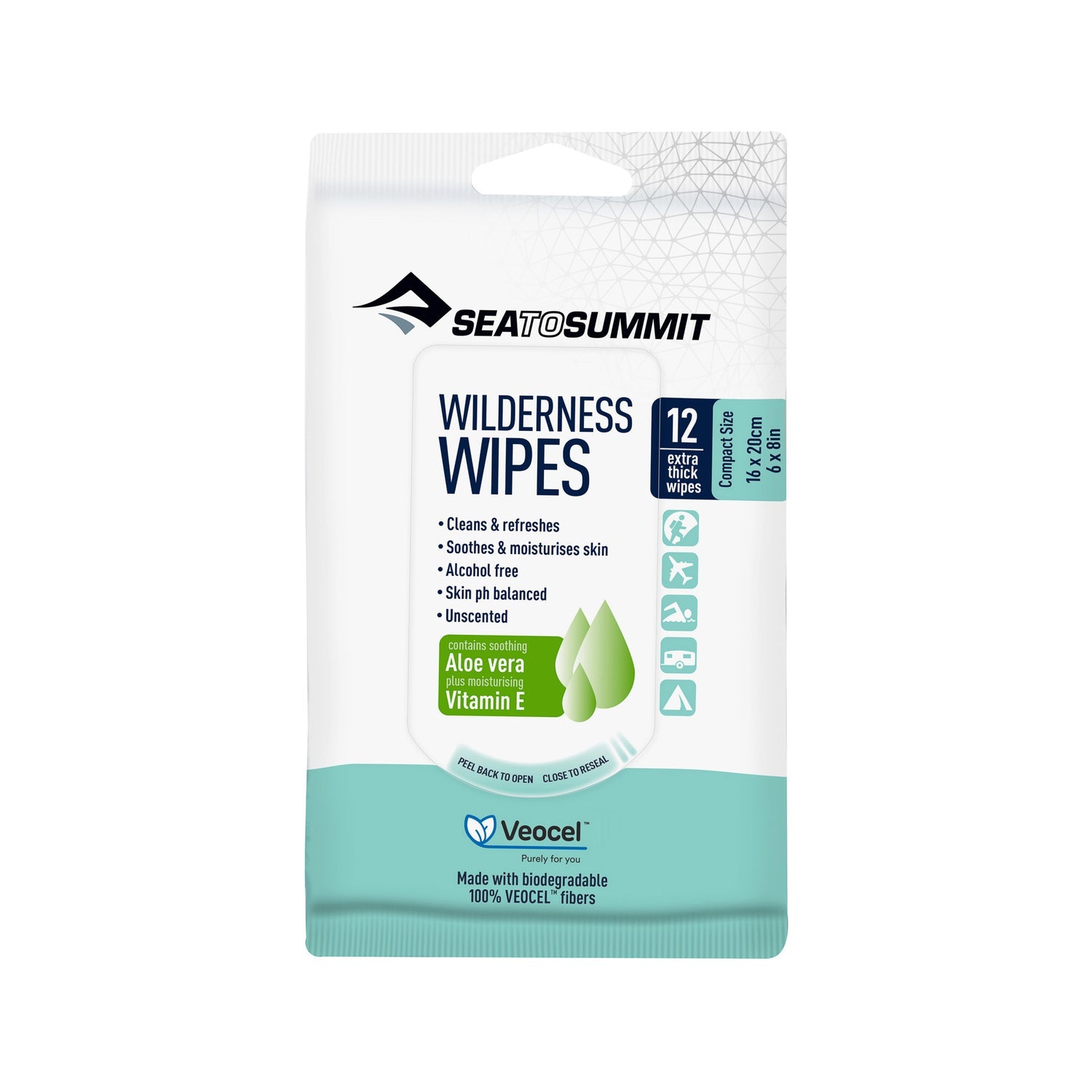 Wilderness Wipes compact 12 PC