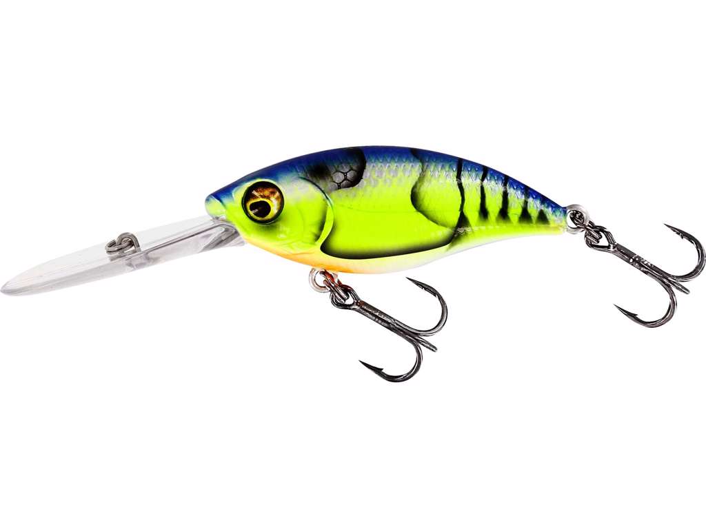 Buzzbite DR Crankbite 6,5cm Floating CHARTREUSE BLUE CRAW / 6,5 CM