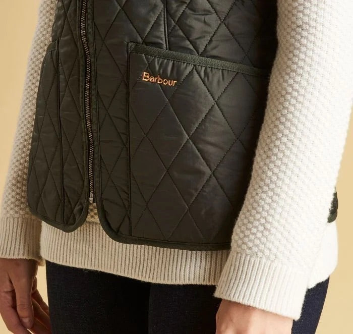 Fleece Betty Liner Dam OLIVE / UK 10-S