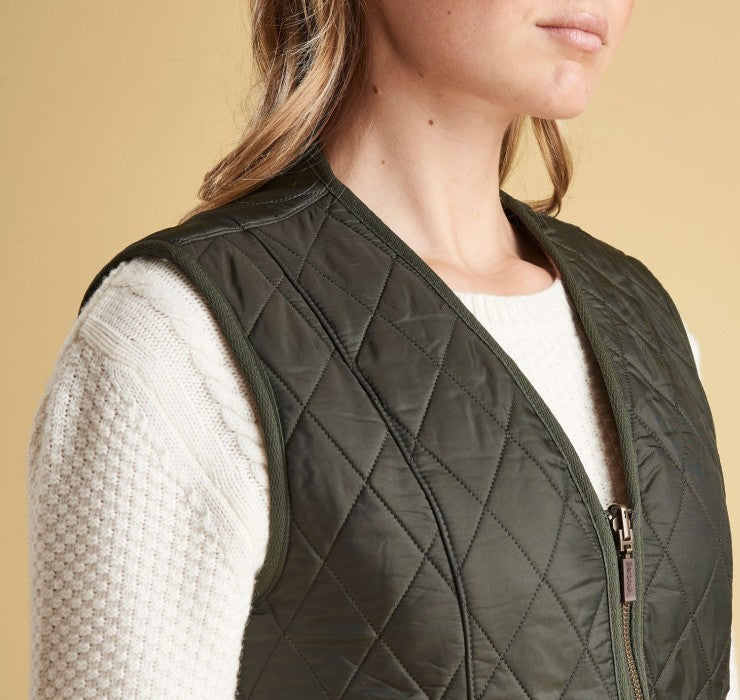 Fleece Betty Liner Dam OLIVE / UK 10-S