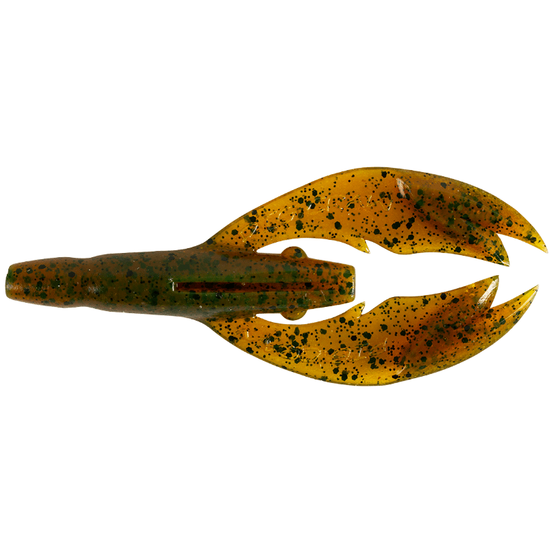 Pig Craw 6-pack BROWN CHARTREUSE / 10 CM