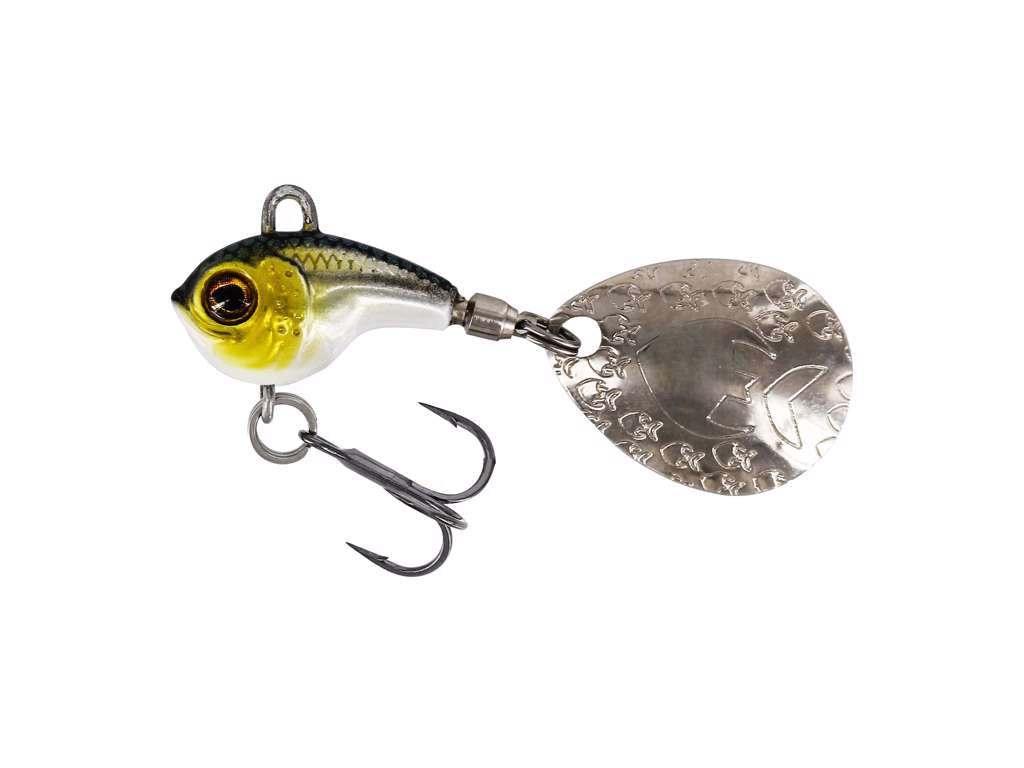 Dropbite Tungsten Spin Tail Jig FIRETIGER / 18 MM / 9 GRAM