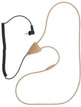 Öronmussla Hörselslinga 2,5 mm 4-polig SVART / EN STL