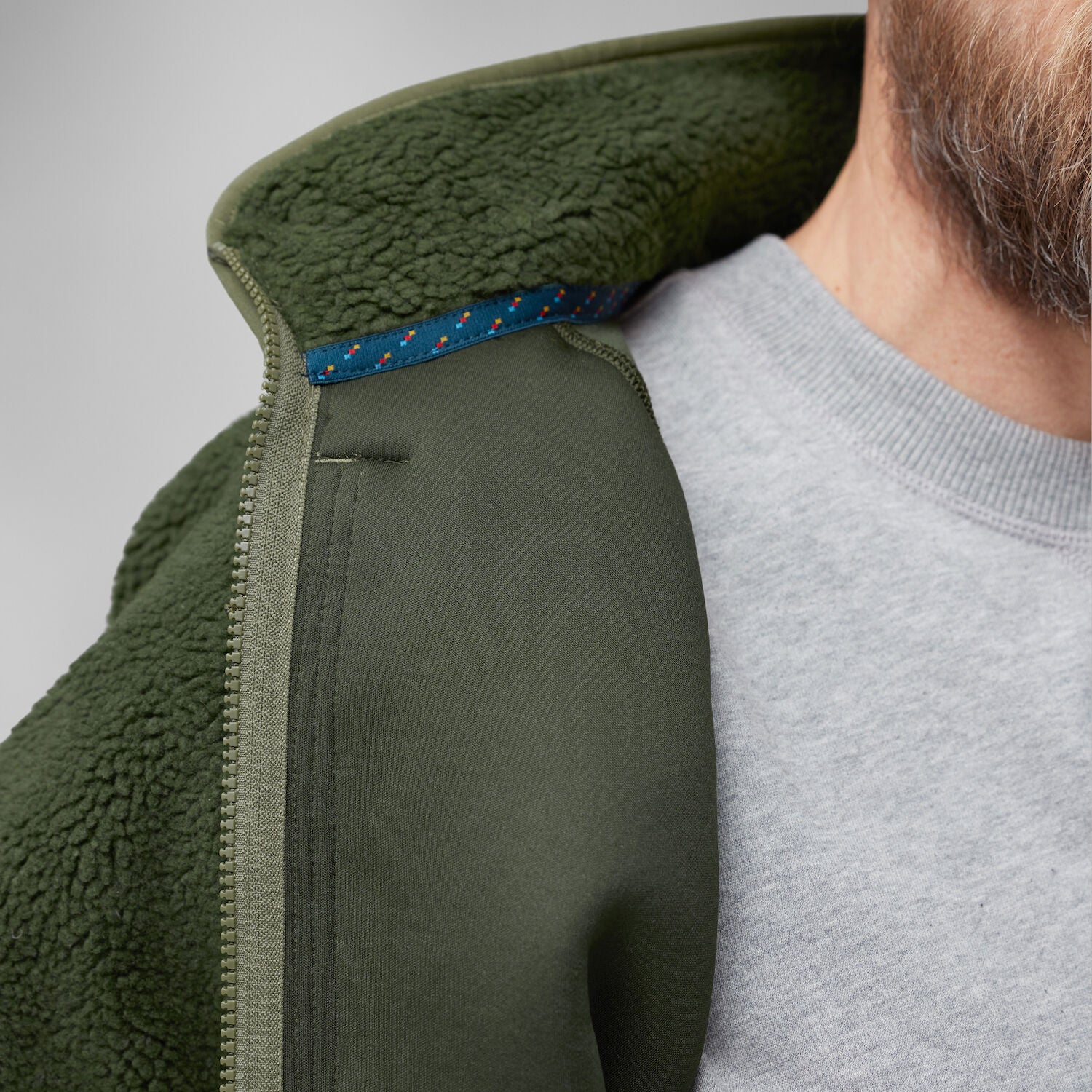 Vardag Pile Jacket DEEP FOREST/LAUREL GREEN / S