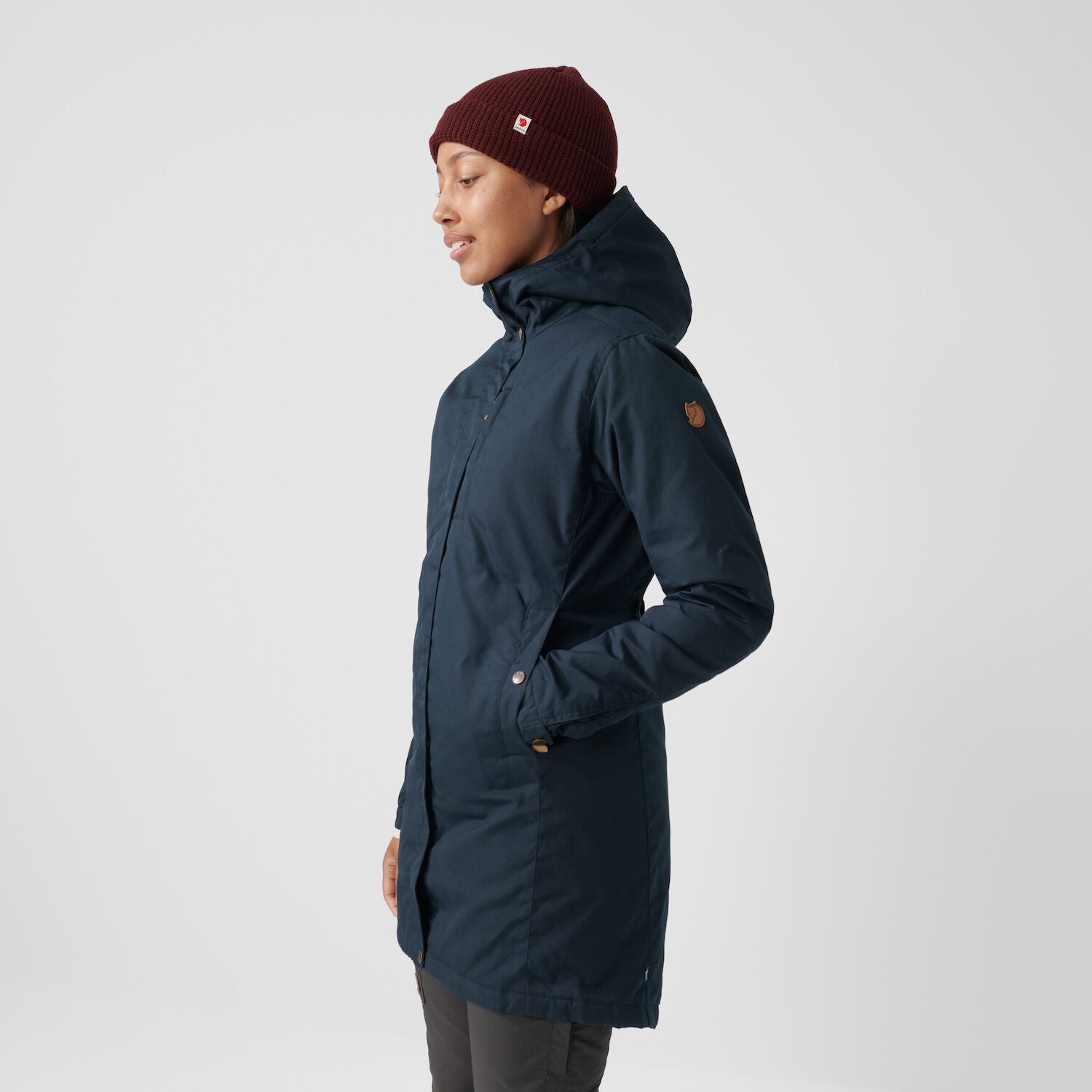 Kiruna Womens Padded Parka BLACK / XS