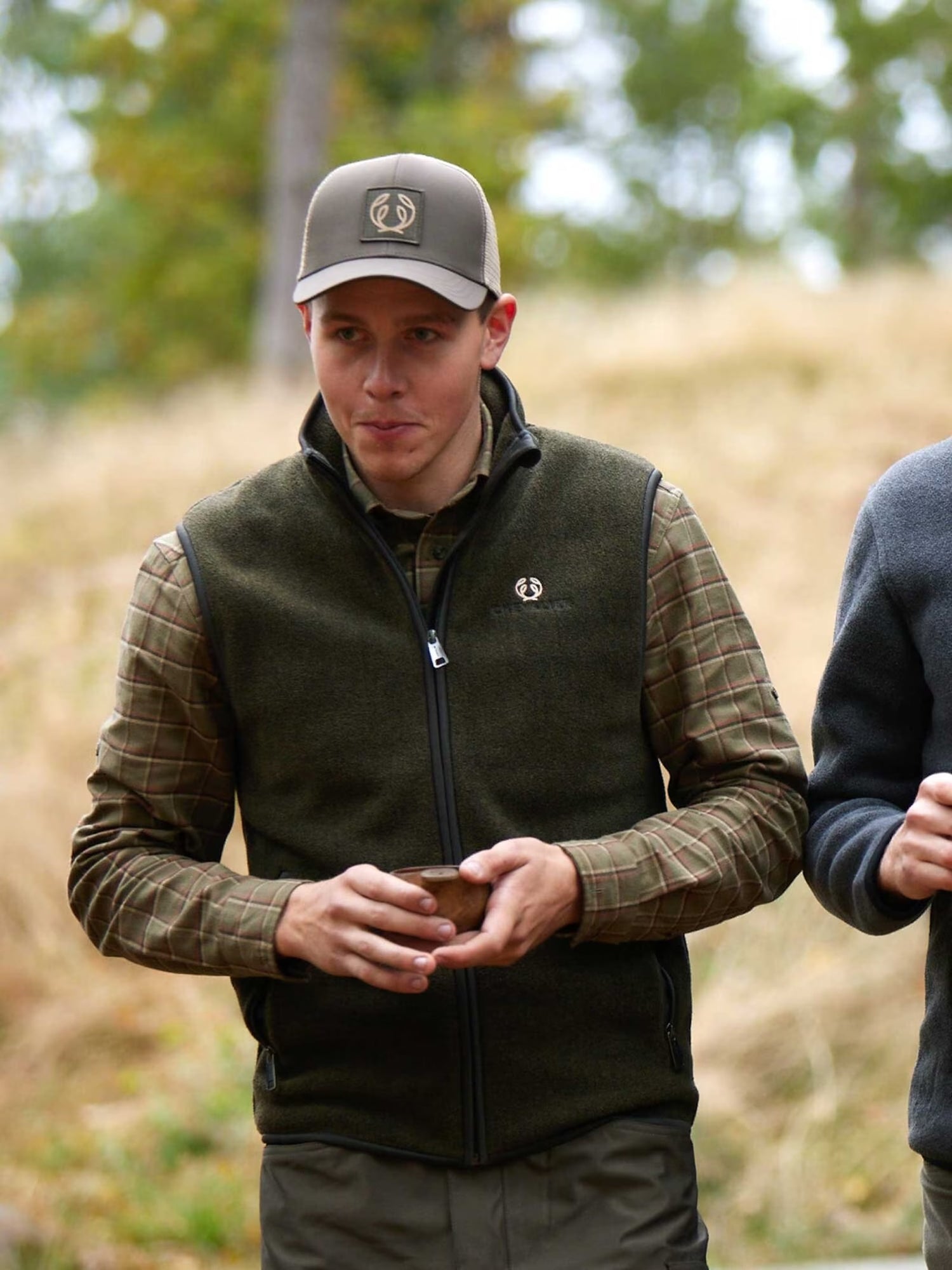 Heron Flannel Shirt Men FIELD GREEN CHECKED / S