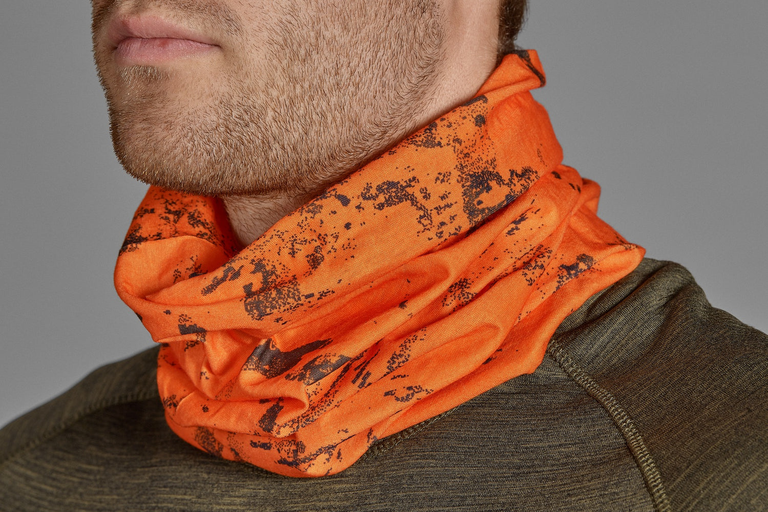 Halsstycke 2-pack ORANGE/PINE GREEN / ONE SIZE