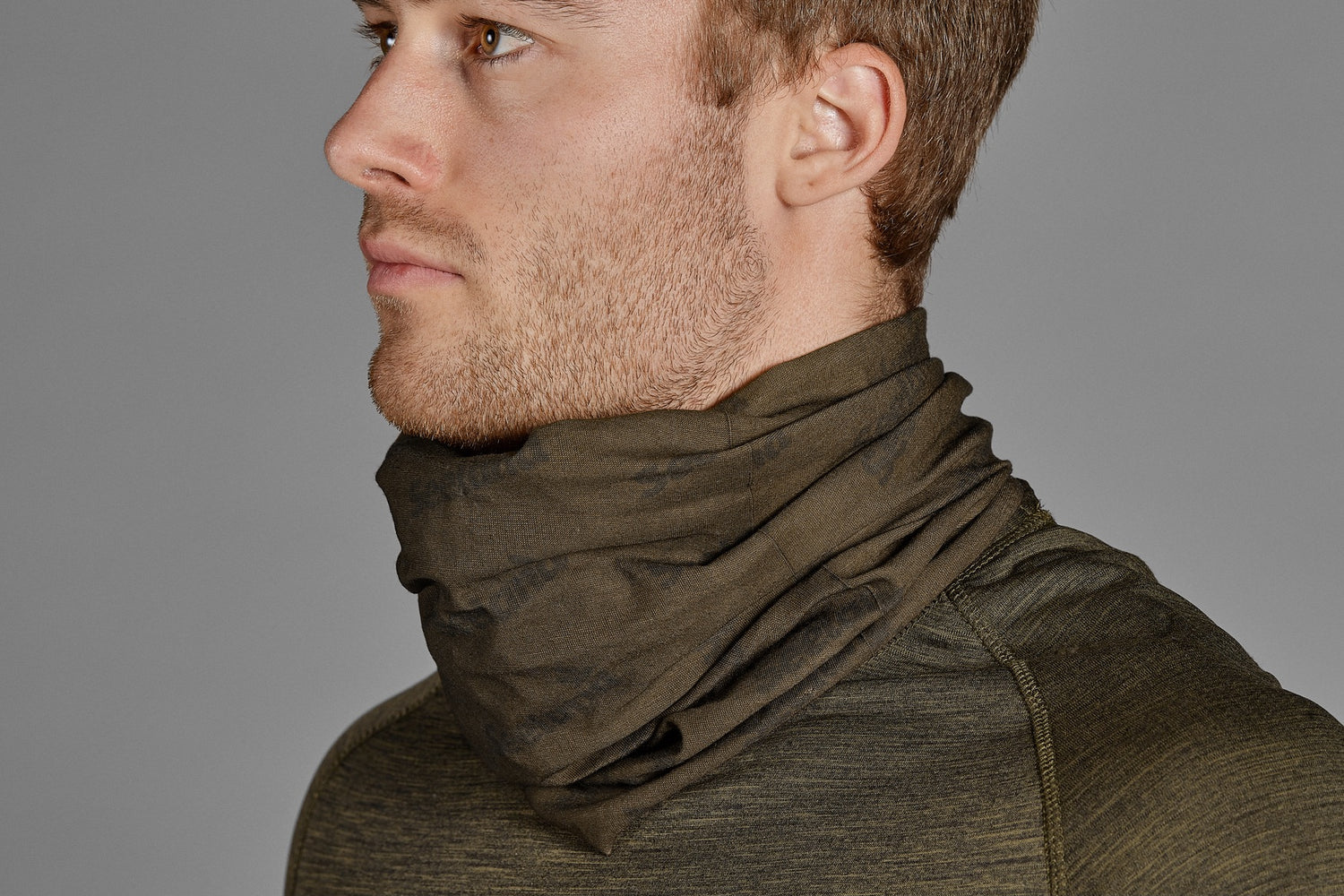 Halsstycke 2-pack ORANGE/PINE GREEN / ONE SIZE