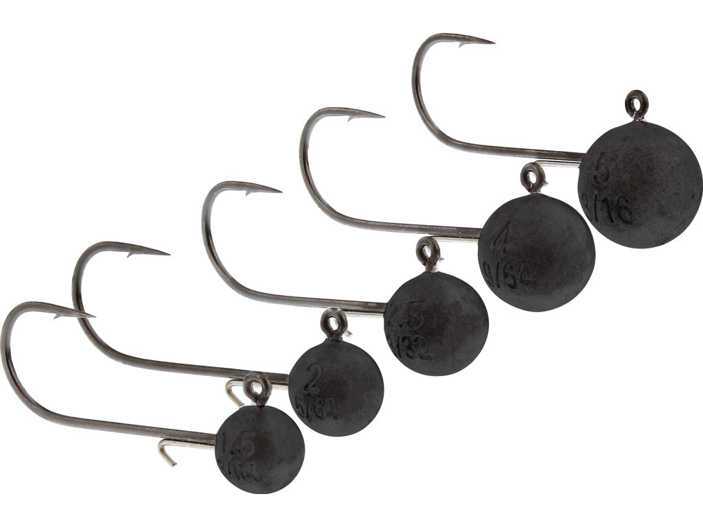 Micro Jig head Krokstorlek 4 Black Nickel 3 stycken BLACK NICKEL / 1,5 G