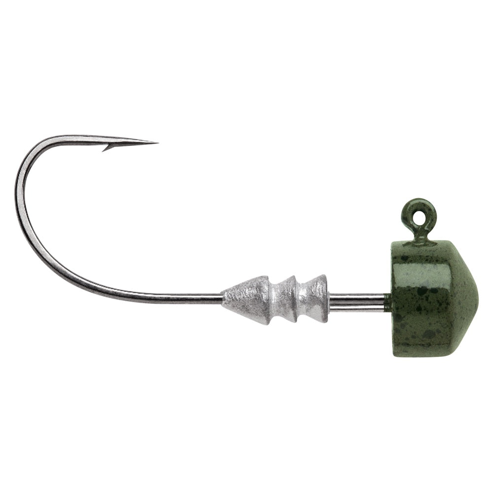 Ned Rig Jighead Green Pumpkin KROKSTORLEK 1/0 OCH 2 GRAM