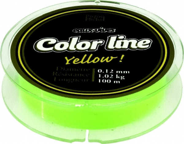Color Line 100 Meter YELLOW / 0,14 MM
