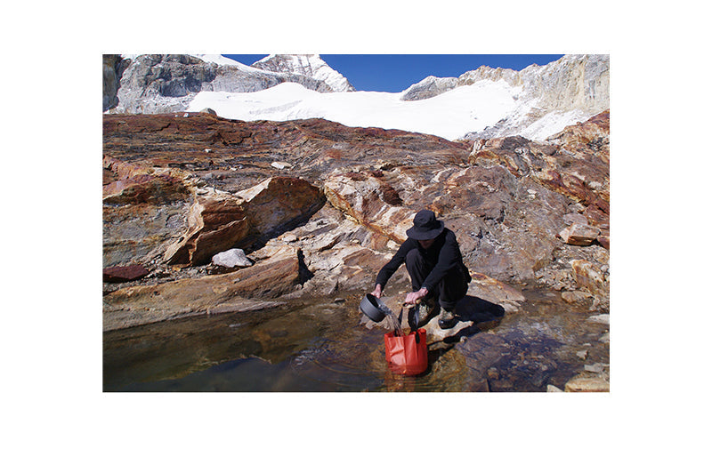 Kitchen Folding Bucket Nylon RED / 10L