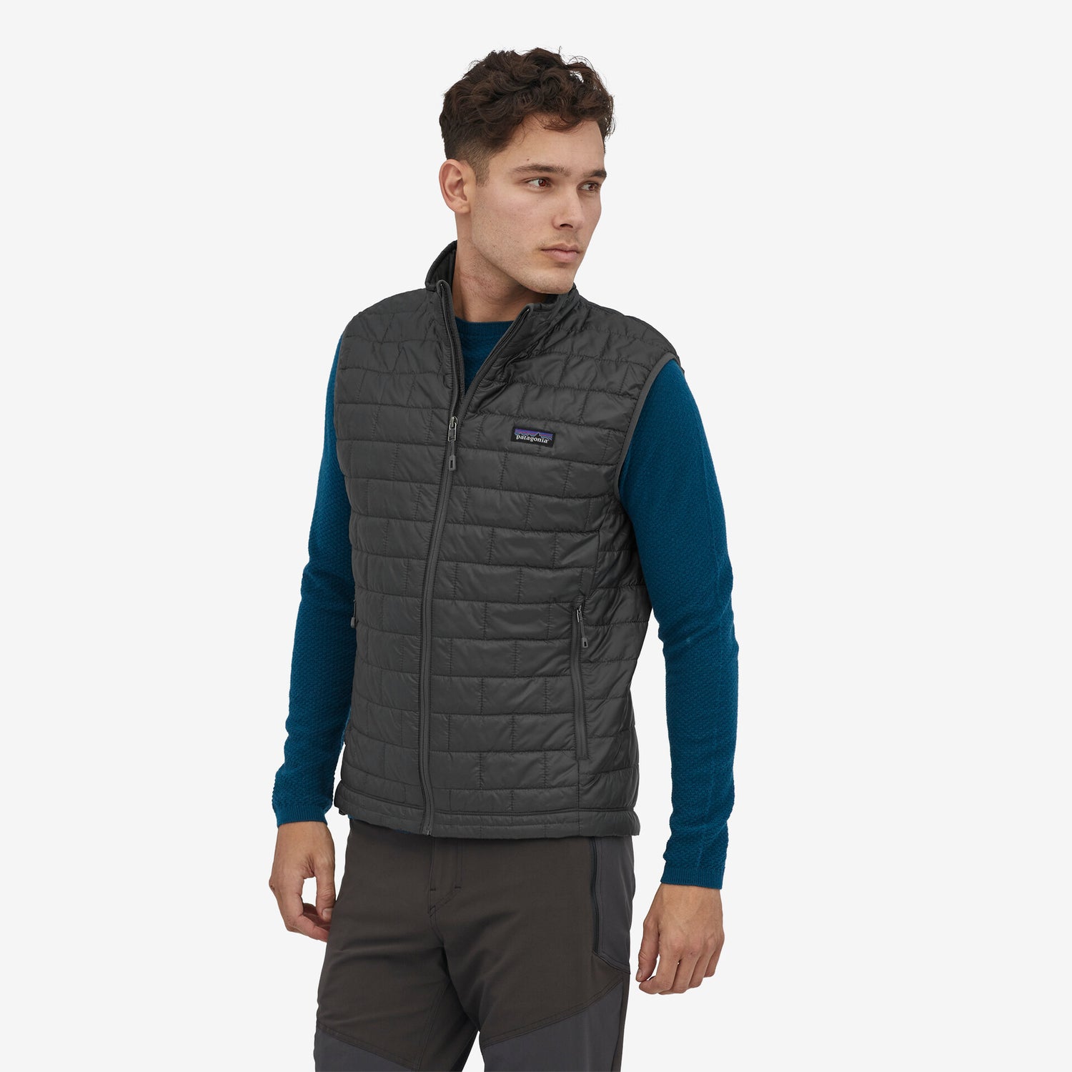 Men's Nano Puff Vest FORGE GREY / S